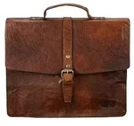 Pride & Soul Aktentasche Jayden 47183 8x37x30cm Leder braun