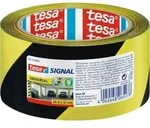 tesa Signalklebeband tesasignal Universal Gelb, Schwarz 50 mm (B) x 66 m (L) PP