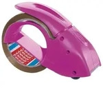 tesa Packbandabroller tesapack Pack ́N ́ Go Rosa 171 (B) mm Kunststoff