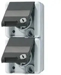 Jung SCHUKO-Steckdose 2-fach 822 NAWSL 822NAWSL