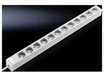 Rittal DK 7240.310 Steckdosenleiste 12-fach Aluminium 1 St.