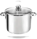 Kopf XXL Induktion Kochtopf Grandis, &Oslash; 24 cm, H&ouml;he 20 cm, 9 Liter, Edelstahl