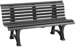 BLOME Helgoland Bank 150cm grau