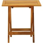 vidaXL Bistrotisch 46x46x47 cm Akazie Massivholz