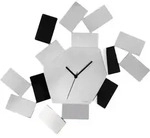 la stanza dello scirocco, chrom-wanduhr, alessi