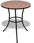 vidaXL 3-tlg. Bistro-Set Keramik Terrakotta