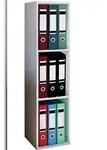 VCM B&uuml;roregal & B&uuml;cherregal Offas Wei&szlig; H. 107 x B. 34 x T. 30 cm
