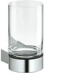 Keuco Glashalter Plan mit Echtkristall-Glas verchromt