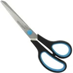 Westcott Easy Grip Schere 21,0cm, blau-schwarzer Kunststoffgriff, rostfreie Klinge