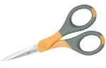 WEDO Silhouettenschere Edelstahl 15,5 cm Titan Plus grau/gelb