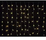 LEX 160er LED Lichtervorhang f&uuml;r Innen- und Au&szlig;en, Warmwei&szlig;, IP44, 1,9m