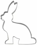 St&auml;dter Ausstecher Hase Sitzend, Ausstechform, Pl&auml;tzchenform, Keks,...