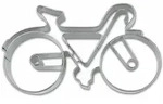 St&auml;dter Pr&auml;ge-Ausstecher Rennrad / Fahrrad, Ausstechform, Pl&auml;tzchenform,...
