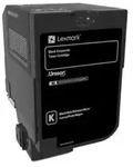 Lexmark Patrone Schwarz Lasertoner & 3 K Black