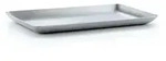 Blomus Basic Tablett, Snackstablett, Beilagenplatte, Platte, Edelstahl, 13 x 22 cm,
