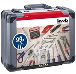 kwb Werkzeug Koffer inkl. 99-tlg. hochwertigem Werkzeug-Set, gef&uuml;llt, robust...