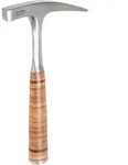 Picard Typ 761 Geologenhammer mit Spitze, 500g, Ledergriff
