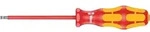 WERA Schraubendreher Schlitz, 4x0,8x150mm, Schutzisoliert 1000 V, gerade,