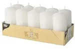 Starpak 10 Stumpenkerzen &Oslash; 40 mm &middot; 90 mm weiss