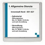 Durable T&uuml;rschild CLICK SIGN - 4862 (B x H) 149 mm x 148.5 mm Graphit 486237
