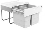 Hailo Abfallsammler 3644701 TR Swing Raumspar-Tandem-S 18 + 12 Liter