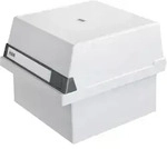 HAN Tischkarteikasten 965-11 A5 800 Karten Lichtgrau 23,5 x 25 x 19 cm