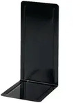 Maul Buchst&uuml;tzen Metall Schwarz 12 x 14 x 24 cm 2 St&uuml;ck