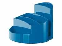 HAN Schreibtisch-Köcher Rondo blau 9 Fächer, 140x140x109mm, Kunststoff