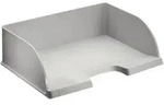 LEITZ Briefkorb Plus Jumbo Querformat grau, C4 quer, stapelbar, passend f&uuml;r