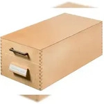 HAN 1006D Card index box A6-wood