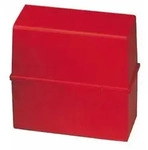 HAN Karteikasten 975-17 DIN A5 quer max. 450Karten PS rot