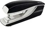 Leitz NeXXt Flachheftger&auml;t 5523 Halbstreifen 40 Blatt Schwarz 24/8, 26/8 Kunststoff,