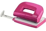 NOVUS Locher E 210, fresh pink, Stanzleistung: 10 Blatt, Metallunterteil und