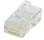 ROLINE RJ-45 Modular-Plug ungeschirmt, Cat.5e (Class D), 10 Stck