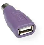 VALUE PS/2 - USB Tastatur-Adapter, violett