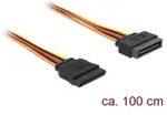 Delock Verl&auml;ngerungskabel Power SATA 15 Pin Stecker > SATA 15 Pin Buchse 100 cm