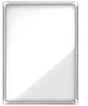 Nobo Schaukasten Premium Plus, Au&szlig;enbereich, 9xA4, Magnetisch, Klappt&uuml;r, Glas,