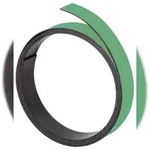 Franken M80102 Magnetband - 100 cm x 5 mm, gr&uuml;n