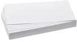 Franken UMZ102009 Moderationskarte - Rechteck, 205 x 95 mm, wei&szlig;, 500 St&uuml;ck