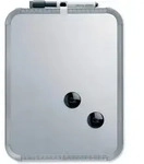 nobo Magnettafel Slim-Line, magnetisch, (B)220 x (H)280 mm