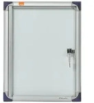 nobo Schaukasten, extraflach, Metall-R&uuml;ckwand, 1 x DIN A4