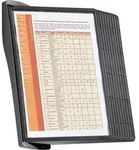 DURABLE Sherpa Sichttafelsystem 10 Fl&auml;chen DIN A4 Kunststoff Schwarz