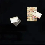 Sigel Glas-Magnetboard Artverum, schwarz, inkl. 2 extra starke Magnete und