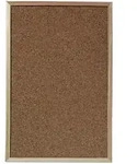 herlitz Korktafel, mit Holzrahmen, Ma&szlig;e: (B)400 x (H)600 mm