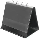 Veloflex Tischflipchart 4132280 DIN A3 quer 4Ringe 10H&uuml;llen schwarz