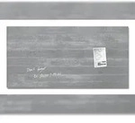 Sigel GL148 Glas-Magnettafel / Magnetboard Artverum, 46x91 cm, Design Sichtbeton