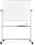 magnetoplan Whiteboard SP 1240489 120x90cm mobil magenthaftend wei&szlig;