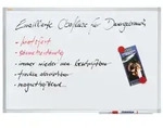 FRANKEN Whiteboard 200 x 100 cm, Schreibtafel X-tra!Line, emailliert,...