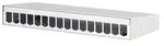 METZ CONNECT Modul AP-Geh&auml;use 16 Port reinwei&szlig; RAL9010