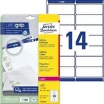 AVERY Zweckform Abziehhilfe QuickPEEL,ultragrip Adressetiketten L7163-40 Haftend DIN